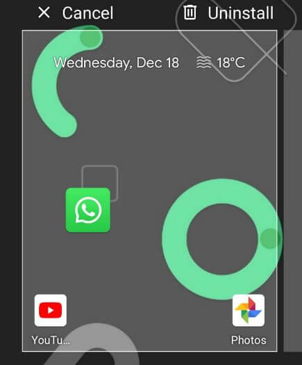 Cómo crear una carpeta en la pantalla de inicio de Android 10