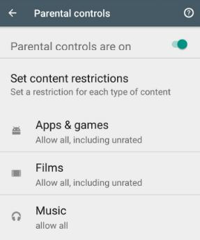 Cómo habilitar los controles parentales en Android 8.0 Oreo