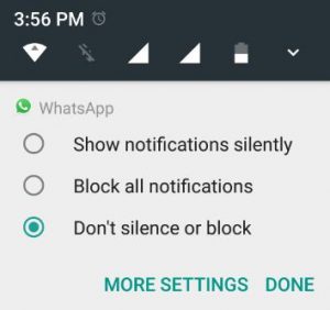 Notificaciones de la aplicación en la pantalla de bloqueo nougat 7.0