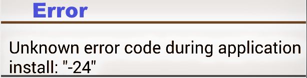 Cómo reparar el error 24 de Google Play Store