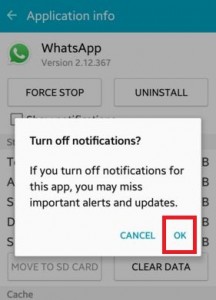 deshabilitar notificaciones push android lollipop