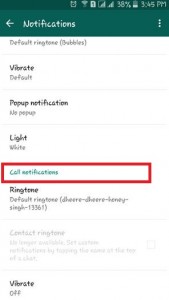 Tono de llamada de notificaciones de llamadas de WhatsApp de Cahnge