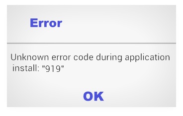 Cómo reparar el código de error 919 de Google Play Store