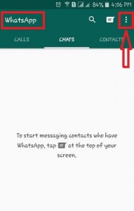 Cómo activar / desactivar las notificaciones emergentes en WhatsApp Android