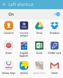 set-left-shortcut-app-android-phone