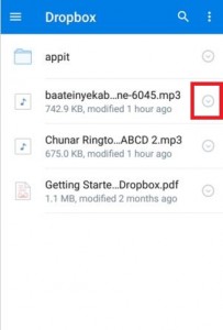 Cómo exportar archivos de Dropbox a un teléfono Android