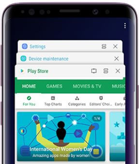Cómo cerrar aplicaciones en ejecución en segundo plano en Samsung Galaxy S9 y S9 Plus