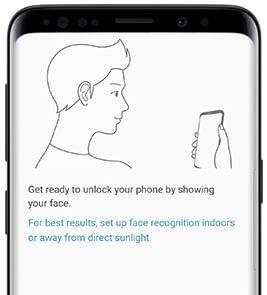 Cómo configurar el reconocimiento facial en Samsung Galaxy S9 y S9 plus