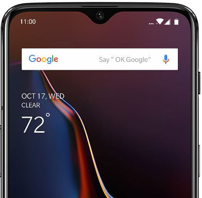 Cómo usar aplicaciones de pantalla completa en OnePlus 6T